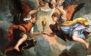 Detail of the wife of Zebedee Interceding with Christ ove her sons Paolo  Veronese